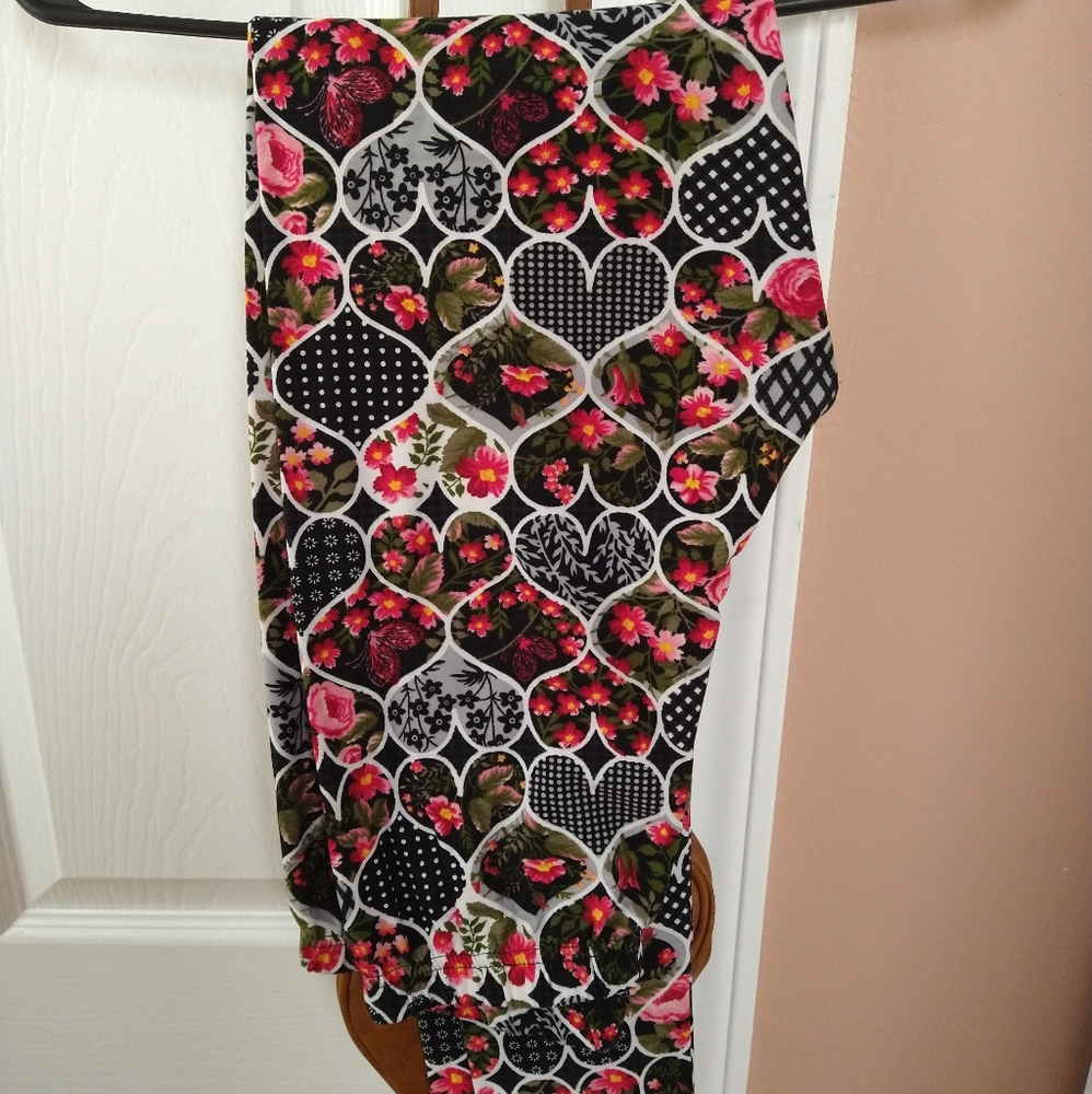 Cute Floral Print Leggings